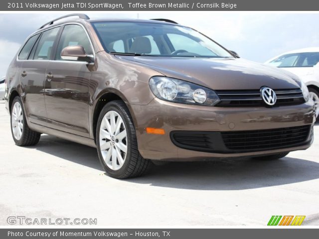 2011 Volkswagen Jetta TDI SportWagen in Toffee Brown Metallic