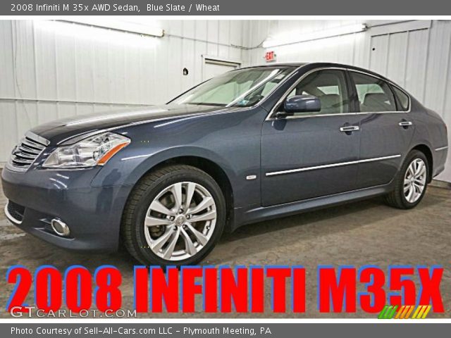 2008 Infiniti M 35x AWD Sedan in Blue Slate