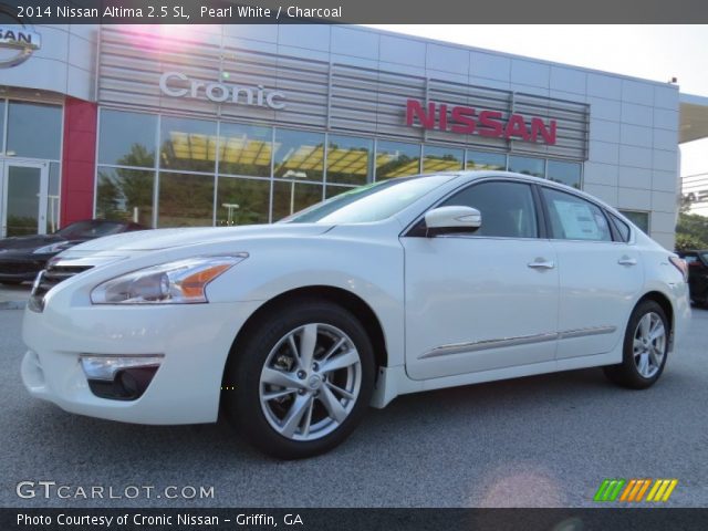 2014 Nissan Altima 2.5 SL in Pearl White