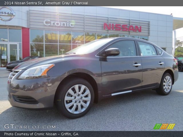 2014 Nissan Sentra SV in Amethyst Gray