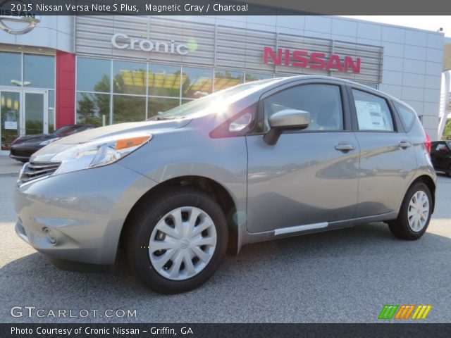 2015 Nissan Versa Note S Plus in Magnetic Gray