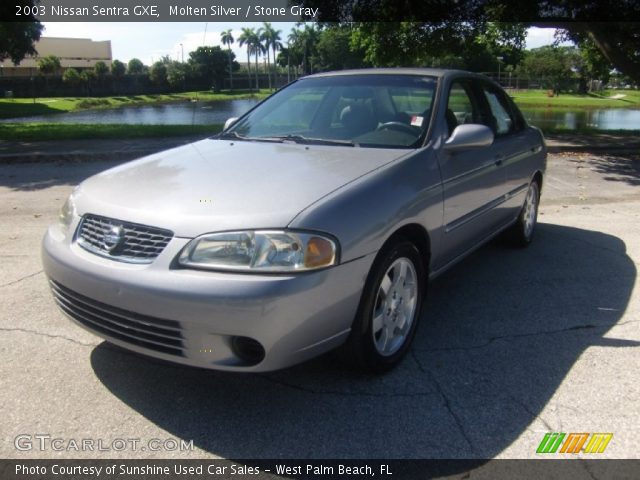 2003 Nissan Sentra GXE in Molten Silver
