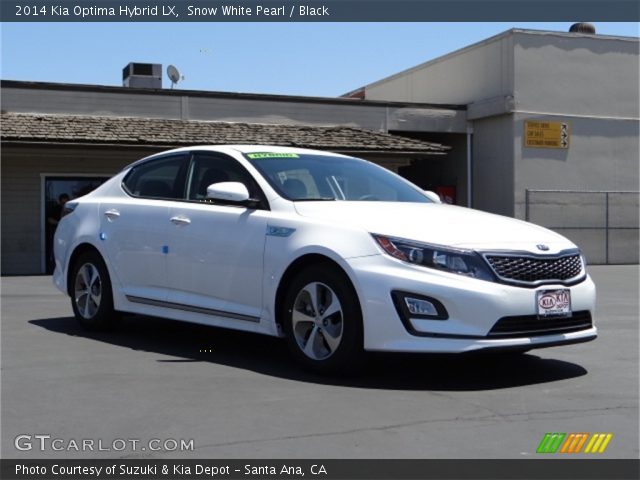 2014 Kia Optima Hybrid LX in Snow White Pearl