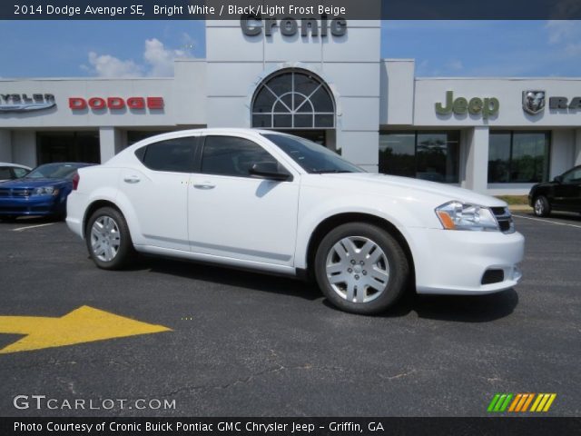 2014 Dodge Avenger SE in Bright White