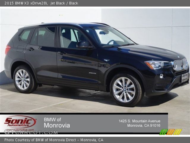 2015 BMW X3 xDrive28i in Jet Black