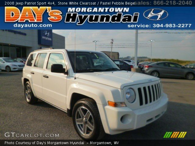 2008 Jeep Patriot Sport 4x4 in Stone White Clearcoat
