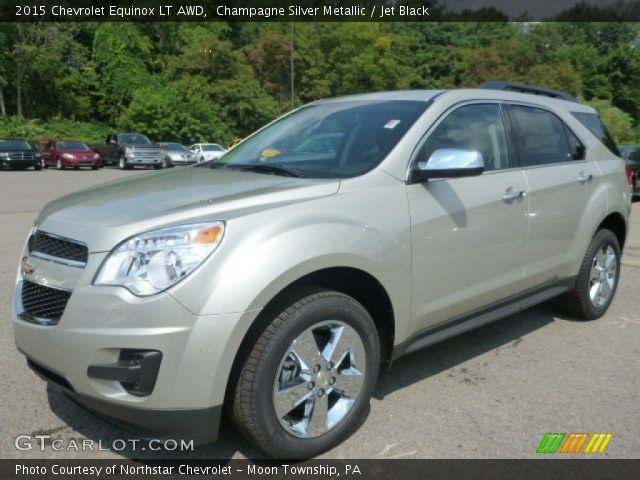 2015 Chevrolet Equinox LT AWD in Champagne Silver Metallic