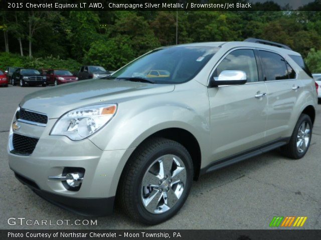 2015 Chevrolet Equinox LT AWD in Champagne Silver Metallic