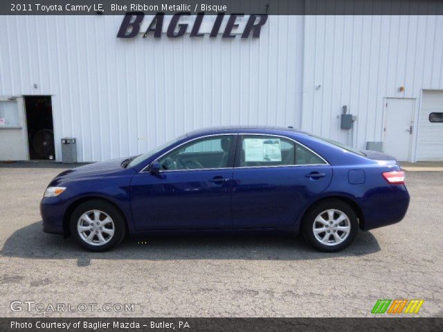 2011 Toyota Camry LE in Blue Ribbon Metallic