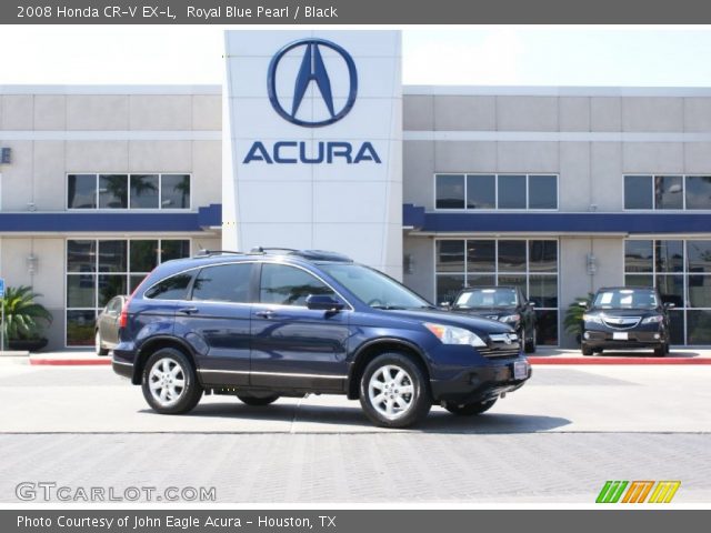 2008 Honda CR-V EX-L in Royal Blue Pearl