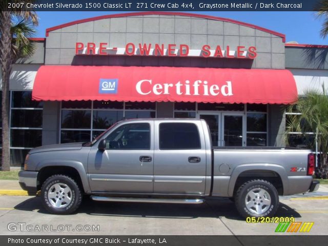 2007 Chevrolet Silverado 1500 Classic LT  Z71 Crew Cab 4x4 in Graystone Metallic