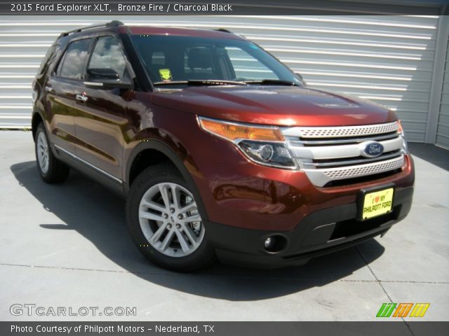 2015 Ford Explorer XLT in Bronze Fire