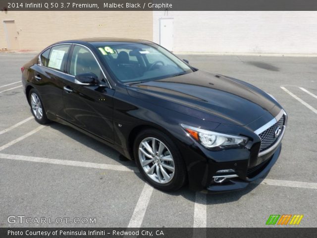2014 Infiniti Q 50 3.7 Premium in Malbec Black