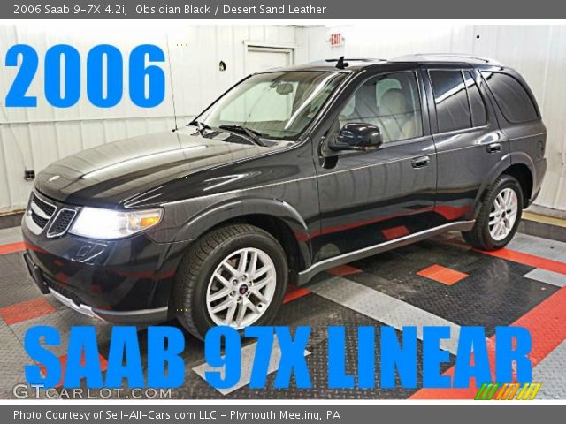 2006 Saab 9-7X 4.2i in Obsidian Black