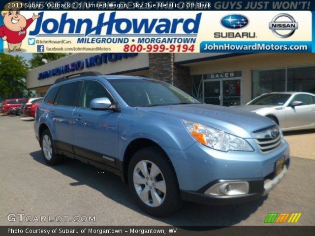 2011 Subaru Outback 2.5i Limited Wagon in Sky Blue Metallic