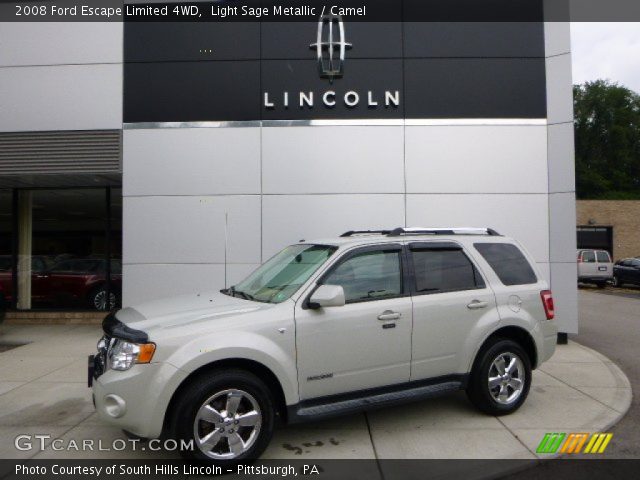 2008 Ford Escape Limited 4WD in Light Sage Metallic
