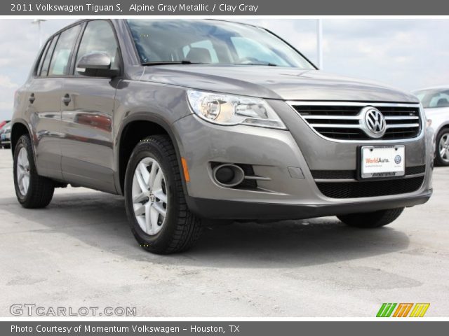 2011 Volkswagen Tiguan S in Alpine Gray Metallic