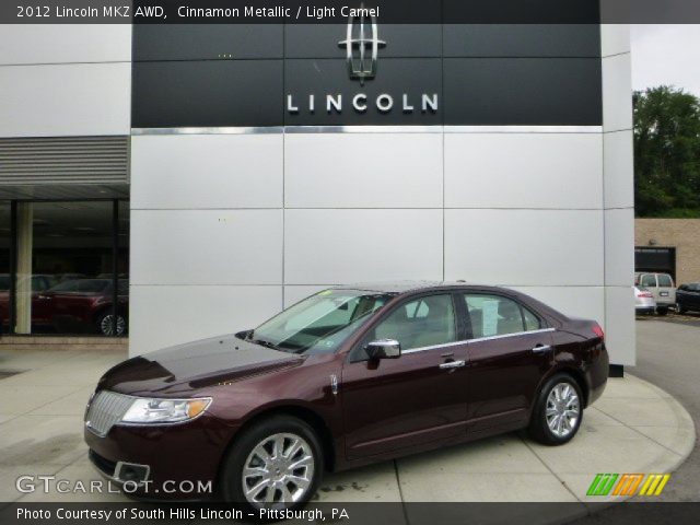 2012 Lincoln MKZ AWD in Cinnamon Metallic