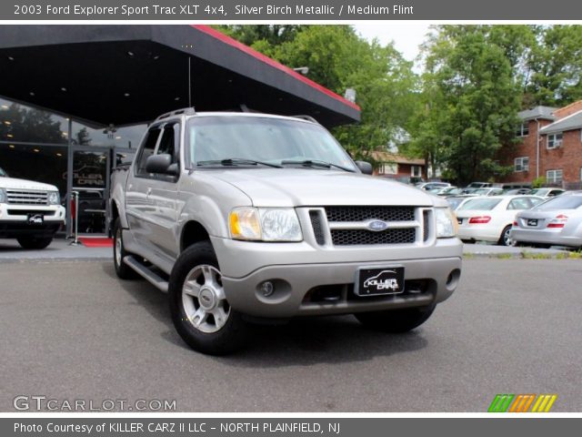 2003 Ford Explorer Sport Trac XLT 4x4 in Silver Birch Metallic
