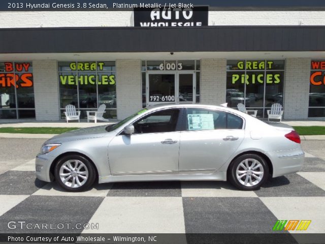 2013 Hyundai Genesis 3.8 Sedan in Platinum Metallic