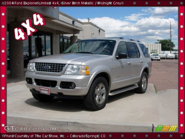 2004 Ford Explorer Limited 4x4 in Silver Birch Metallic
