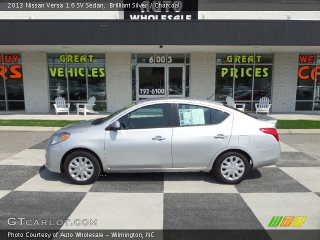 2013 Nissan Versa 1.6 SV Sedan in Brilliant Silver