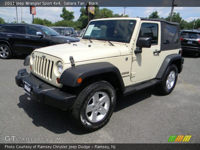 2011 Jeep Wrangler Sport 4x4 in Sahara Tan
