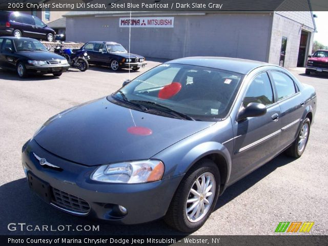 2003 Chrysler Sebring LXi Sedan in Steel Blue Pearlcoat