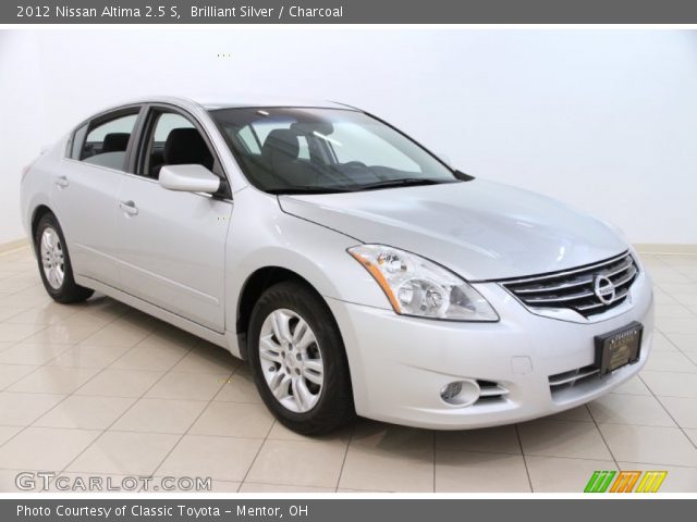2012 Nissan Altima 2.5 S in Brilliant Silver
