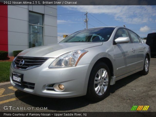 2012 Nissan Altima 2.5 S in Brilliant Silver