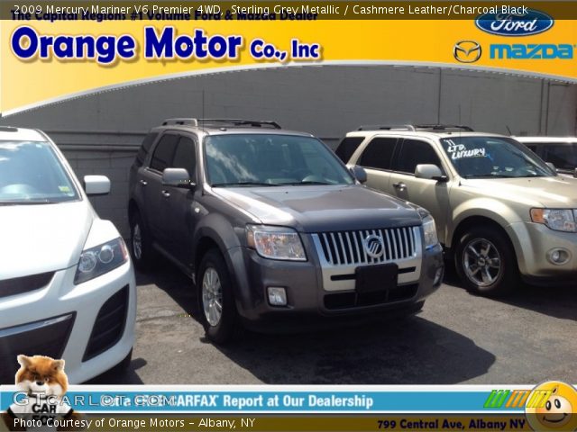 2009 Mercury Mariner V6 Premier 4WD in Sterling Grey Metallic