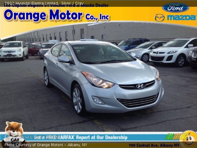 2012 Hyundai Elantra Limited in Silver