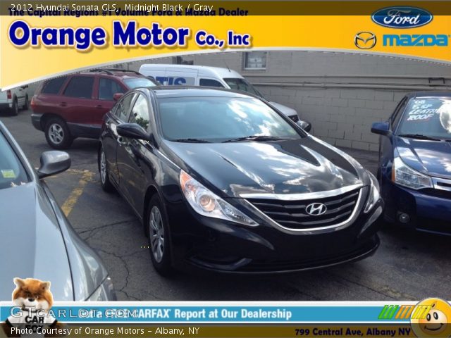 2012 Hyundai Sonata GLS in Midnight Black