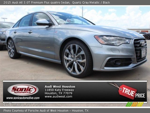 2015 Audi A6 3.0T Premium Plus quattro Sedan in Quartz Gray Metallic