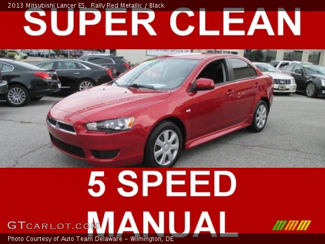 2013 Mitsubishi Lancer ES in Rally Red Metallic
