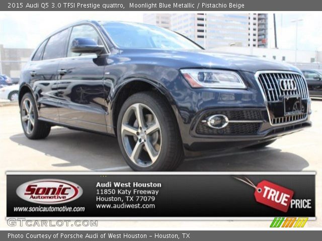 2015 Audi Q5 3.0 TFSI Prestige quattro in Moonlight Blue Metallic