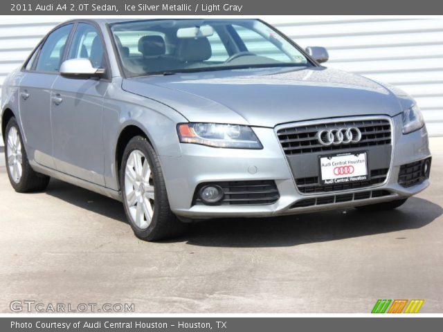 2011 Audi A4 2.0T Sedan in Ice Silver Metallic