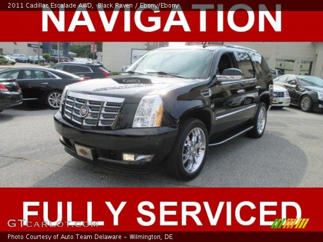 2011 Cadillac Escalade AWD in Black Raven