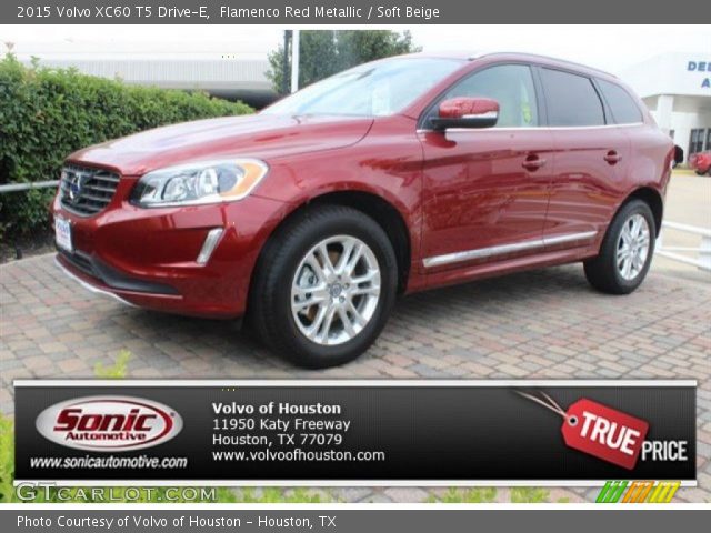 2015 Volvo XC60 T5 Drive-E in Flamenco Red Metallic