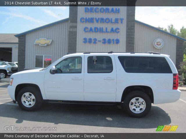 2014 Chevrolet Suburban LT 4x4 in Summit White