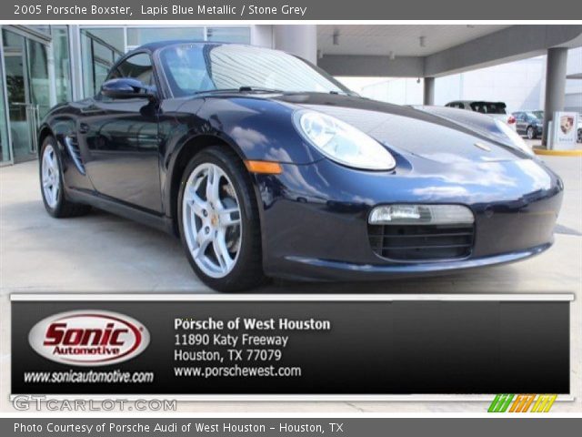 2005 Porsche Boxster  in Lapis Blue Metallic
