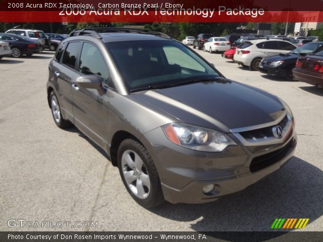 2008 Acura RDX Technology in Carbon Bronze Pearl