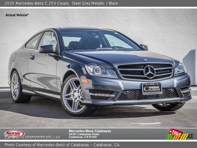 2015 Mercedes-Benz C 250 Coupe in Steel Grey Metallic