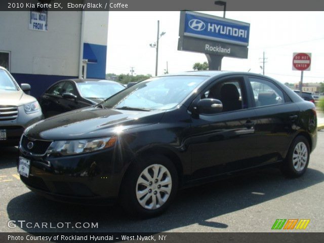 2010 Kia Forte EX in Ebony Black