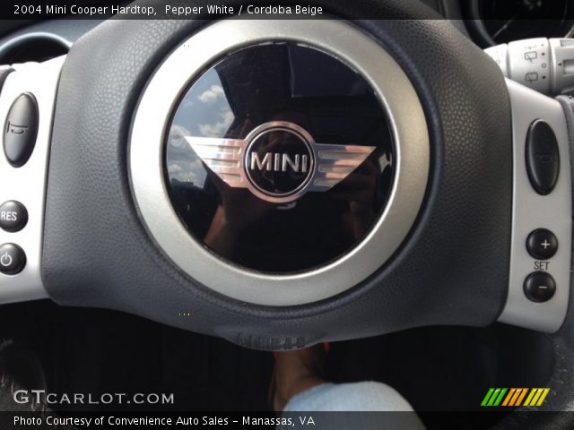 2004 Mini Cooper Hardtop in Pepper White