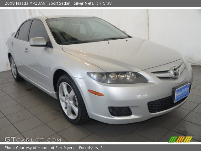 2008 Mazda MAZDA6 i Sport Sedan in Silver Metallic