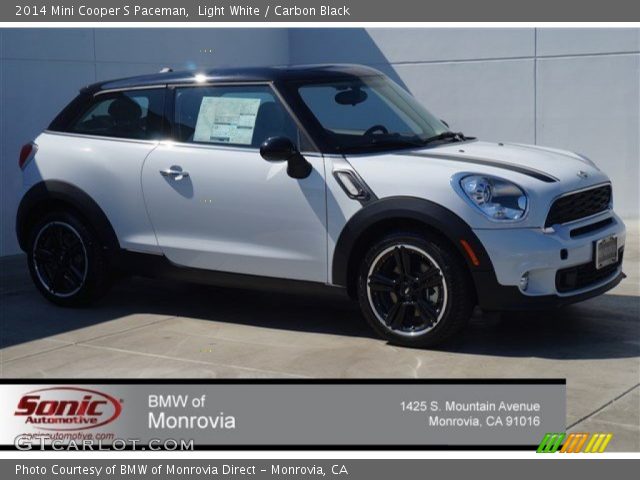 2014 Mini Cooper S Paceman in Light White