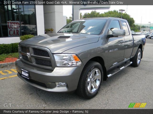 2012 Dodge Ram 1500 Sport Quad Cab 4x4 in Mineral Gray Metallic