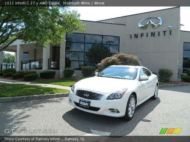2013 Infiniti G 37 x AWD Coupe in Moonlight White