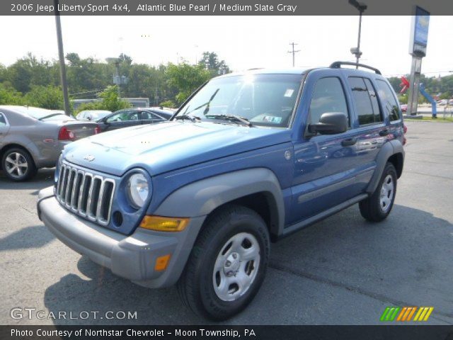 2006 Jeep Liberty Sport 4x4 in Atlantic Blue Pearl